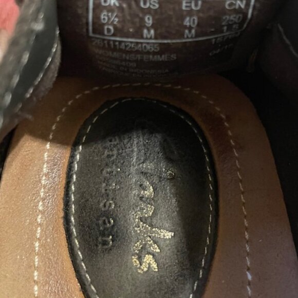 Clark's Artisan Janey Mae Suede Shoes - Picture 2 of 3